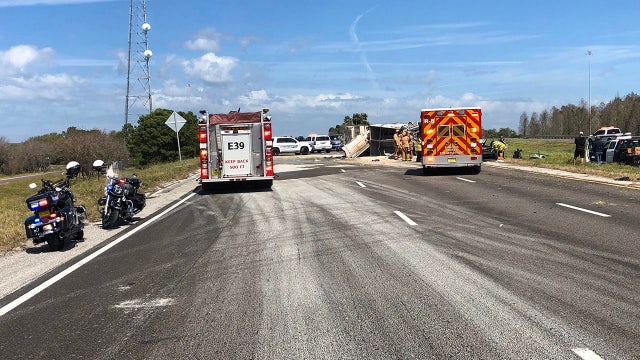 I-75 reopens after four-vehicle crash in Sarasota