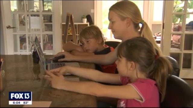 Tampa Bay students head back to school -- virtually