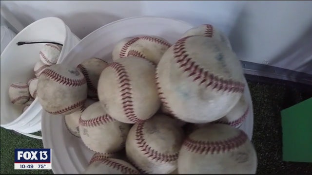 Major League Baseball trainer trying to keep pro clients ready