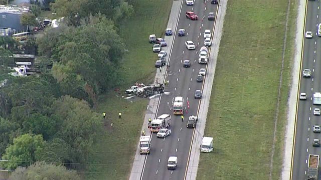 3 dead, 2 seriously injured in I-75 crash in Sarasota