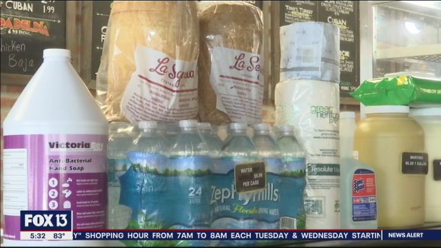 Get the essentials, including toilet paper, at La Segunda bakery