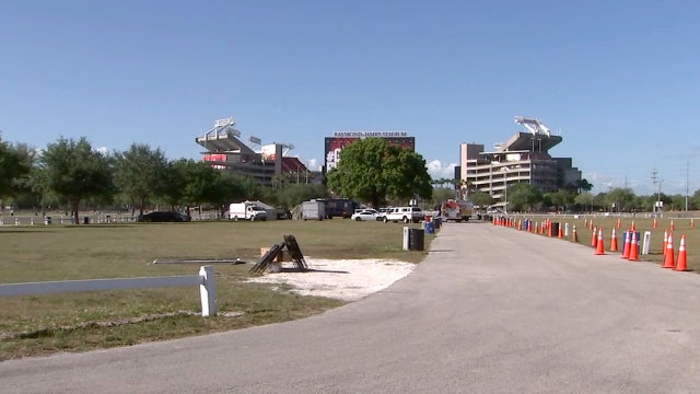 No appointment needed at Raymond James Stadium vaccination site
