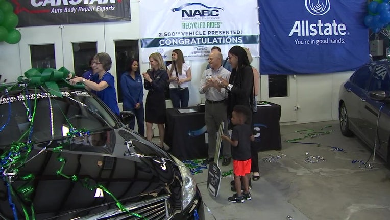 Recycled Rides gives cancer survivor single mother receive free cars