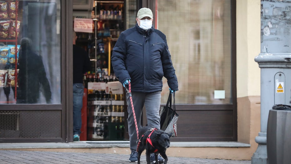 Coronavirus Precautions In Krakow, Poland