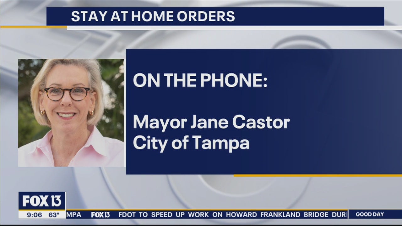 Tampa Mayor Reacts To Governor S Stay At Home Order Fox 13