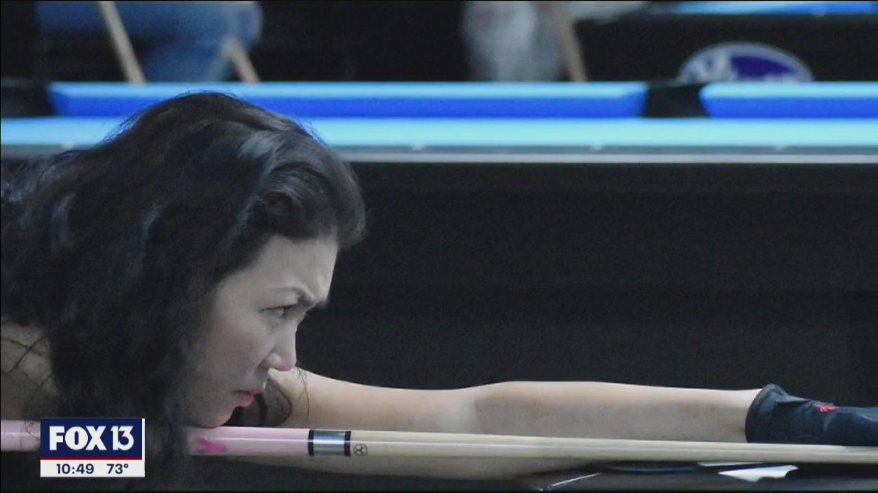Failed spinal surgery won't stop world billiards champ Jeanette 'The Black  Widow' Lee