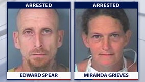 Deputies: Brooksville couple stole from Humane Society to buy drugs, pay traffic fines