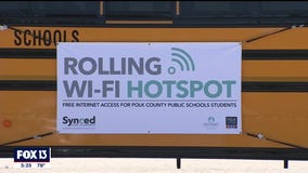 School buses transform into roaming WiFi hotspots for Polk County students