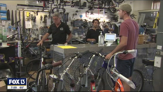 Bicycle sales soar in St. Petersburg as residents look to exercise, social distance during pandemic