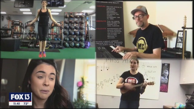 From makeup to music, businesses offer services online to help you stay busy