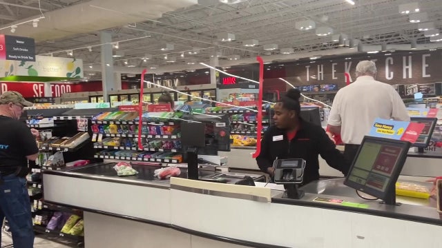 Expect Plexiglas, long lines as grocery stores adjust during coronavirus pandemic
