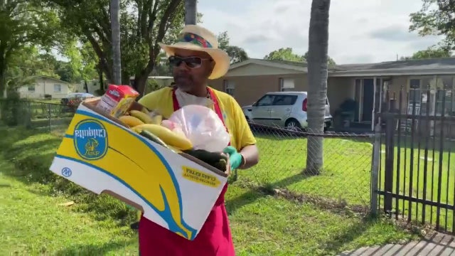 Land O'Lakes ministry teamed up with Station House BBQ to feed hundreds in need