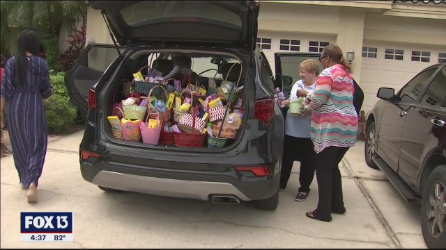 Volunteers delivering Easter to kids with disabilities this weekend