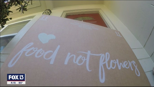 Food Not Flowers lets you send comfort, food to someone's front door