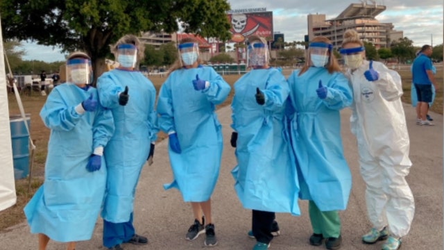 Nurse at Raymond James testing site describes emotional ups and downs of fighting COVID-19