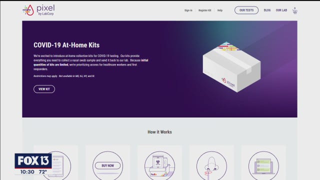 FDA approves $119, at-home COVID-19 test kit