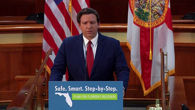 First phase of plan to reopen Florida will start Monday, governor says