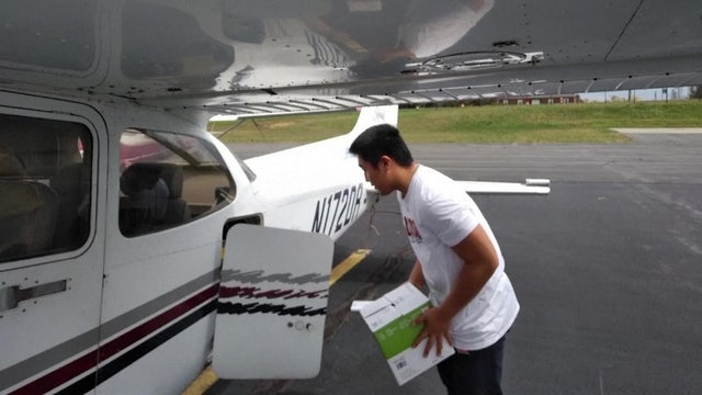 16-year-old pilot flies medical supplies to rural hospitals in need