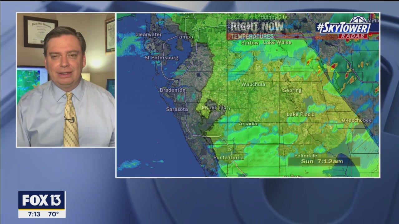 Sunday morning forecast FOX 13 Tampa Bay