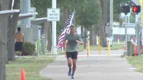 Miles for Heroes: Sailor will run four miles, every four hours to honor fallen heroes