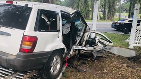 FHP: 2 injured after SUV crashes into Brooksville RV Park