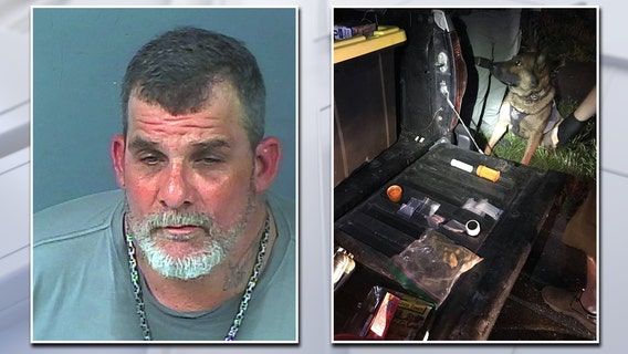 Recent K-9 school graduate detects meth, hash, ammunition during traffic stop: deputies