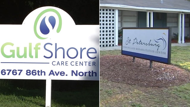 More than a dozen patients hospitalized from two Pinellas County nursing homes