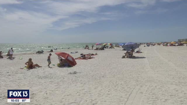 Beaches reach "unprecedented levels of closures," Pinellas Sheriff's Office says