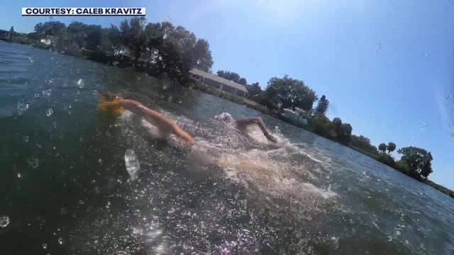 Gator All-American swimmer Bobby Finke makes waves in Tampa Bay