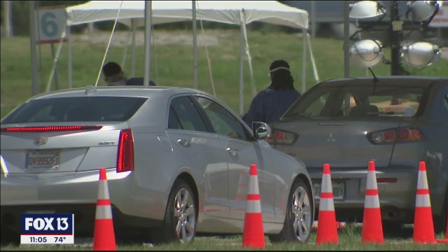 New COVID-19 drive-up testing site opens in Sarasota