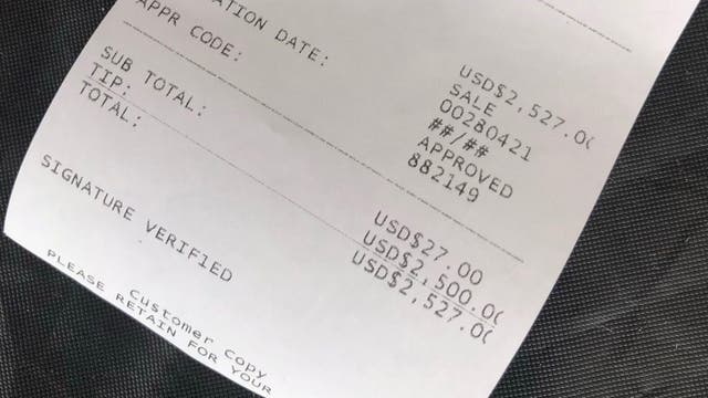 Anonymous customer at Denver barbershop leaves $2,500 tip for stylist, $3,300 more for staff