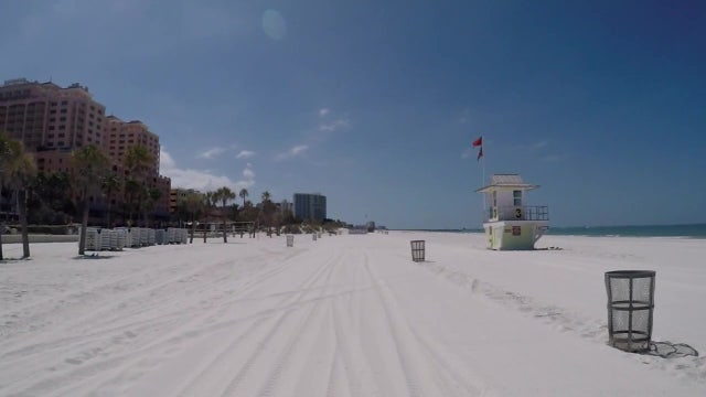 Pinellas County prepared to reopen the beaches Monday morning