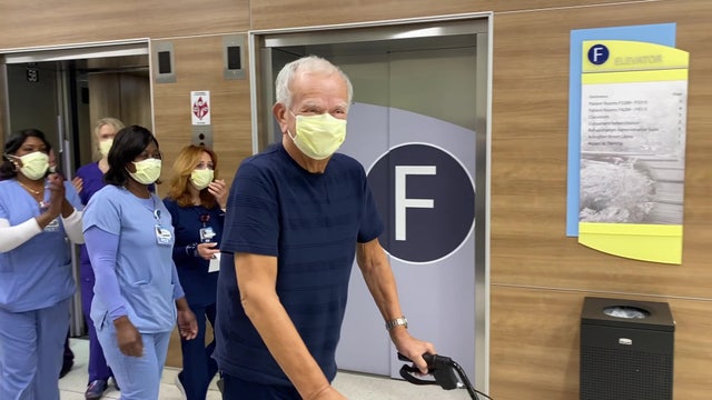 'Country roads' lead Dr. Steve home after he spent more than a month fighting COVID-19