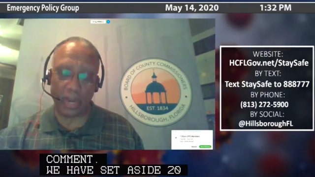 Emergency policymakers in Hillsborough County extend local state of emergency