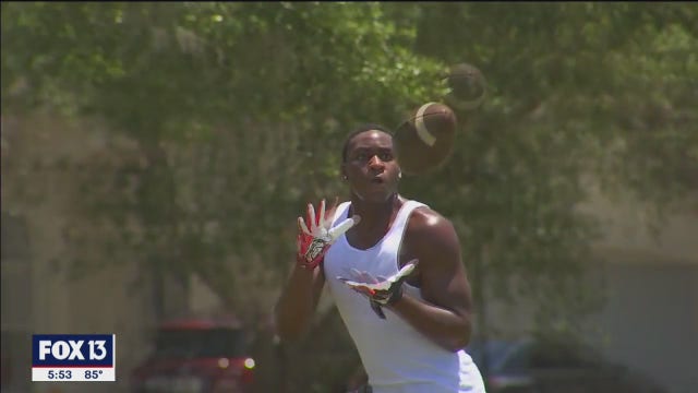 Seffner Christian's Michael Trigg is all about football, basketball and BBQ