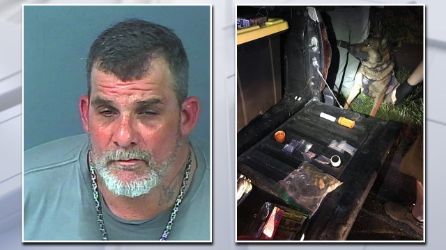 Recent K-9 school graduate detects meth, hash, ammunition during traffic stop: deputies