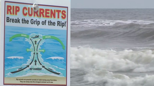 Rip current dangers keep lifeguards on high alert along Gulf Coast beaches