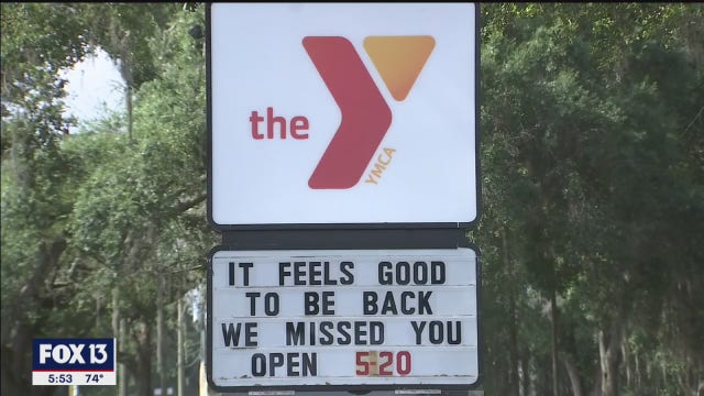 Exercisers revel in return to the North Brandon YMCA