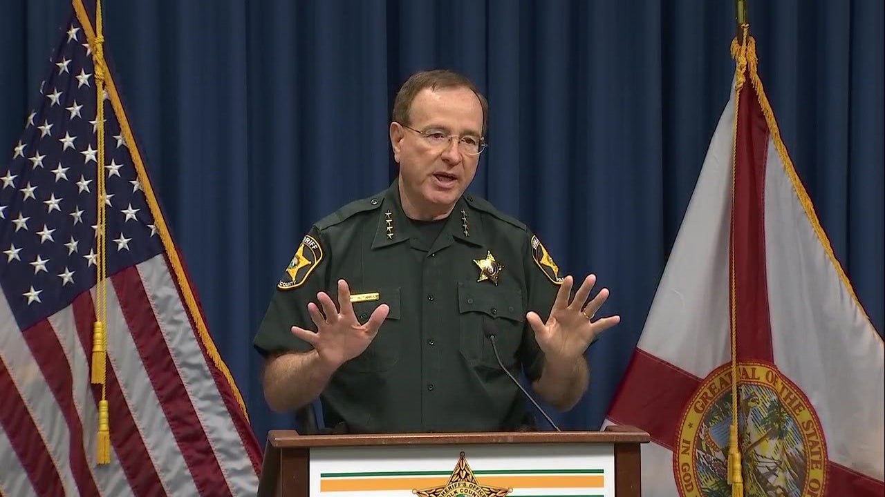 Polk Sheriff Grady Judd Re-elected For Four More Years After No One Ran ...