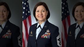 Air Force names first woman as top noncommissioned officer of any US military branch