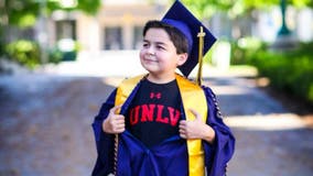 Boy, 13, graduates California city college with 4 associates degrees, youngest in school’s history