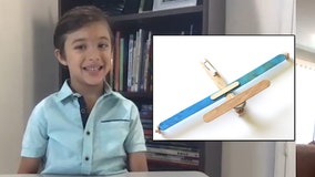 Bored during pandemic, 6-year-old boy launches craft airplane business