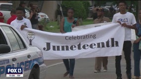 Large companies join those who say 'the time is now' to make Juneteenth a national holiday