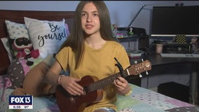 Teen songwriter turned friend's positive social media posts in lyrics