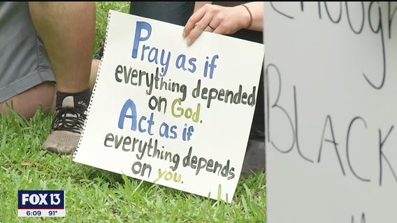 Tampa faith leaders pray for peace as protests turn violent across the country