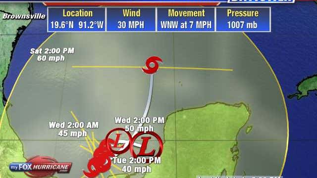 Pacific storm re-forms into Tropical Depression 3; may soak southeastern U.S.