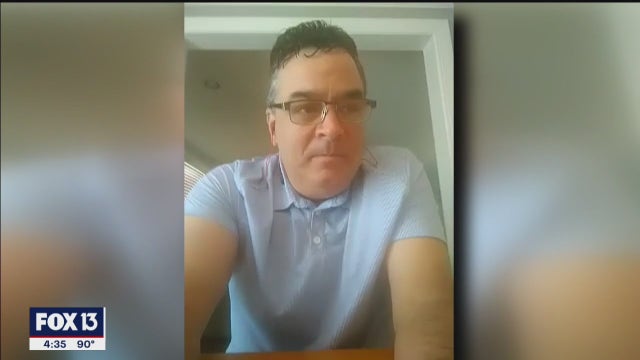 "It feels like you’re drowning with no water:" Survivor says damage done by COVID-19 may follow him for life