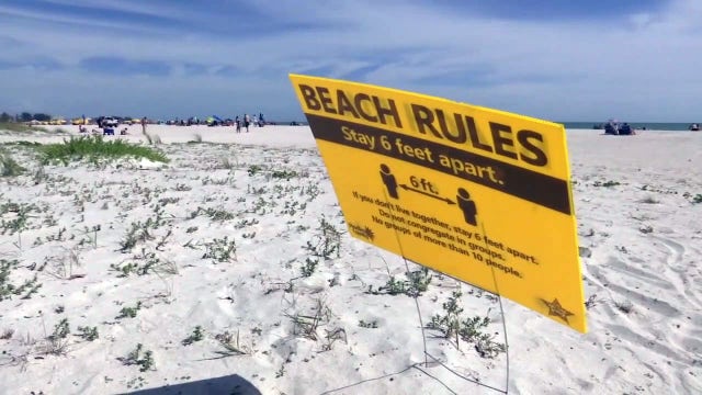 Pinellas sheriff: Beaches are not the problem, it's the mass gatherings indoors
