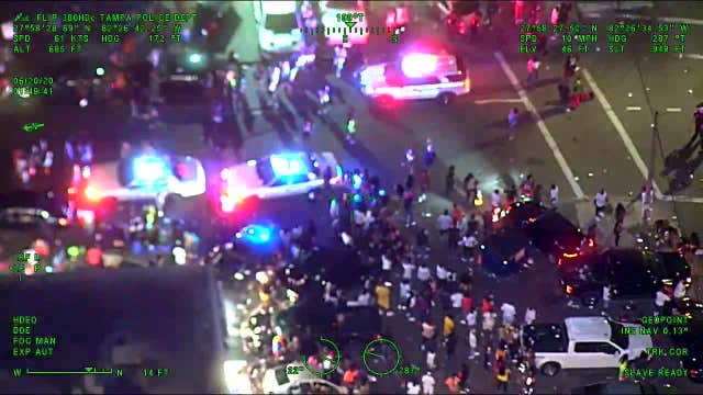 Tampa police officers 'ambushed' early Saturday, chief says