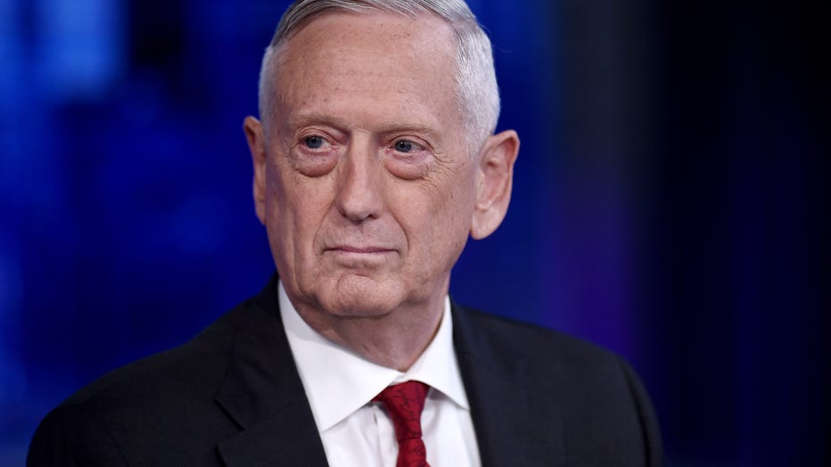 Former U.S. Secretary Of Defense James Mattis Visits